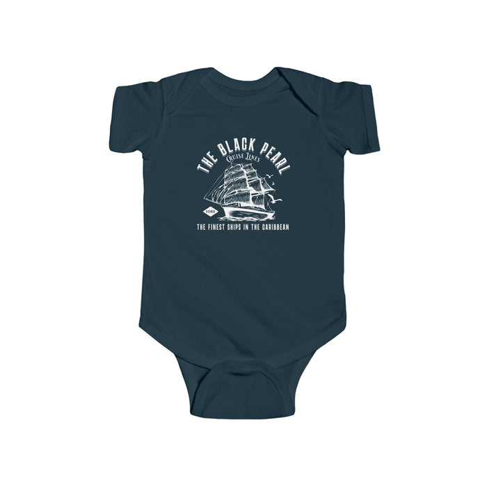 Black Pearl Cruise Lines Rabbit Skins Infant Fine Jersey Bodysuit