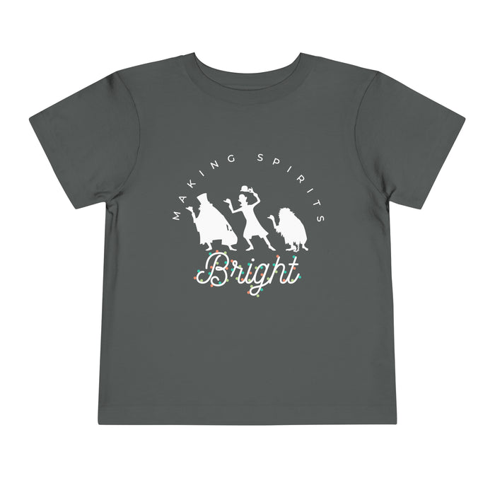 Making Spirits Bright Bella Canvas Toddler Short Sleeve Tee