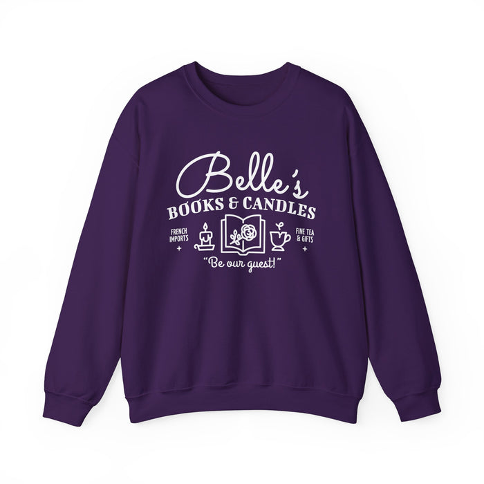 Belle's Books & Candles Gildan Unisex Heavy Blend™ Crewneck Sweatshirt