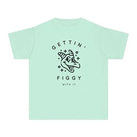 Gettin' Figgy With It Comfort Colors Youth Midweight Tee
