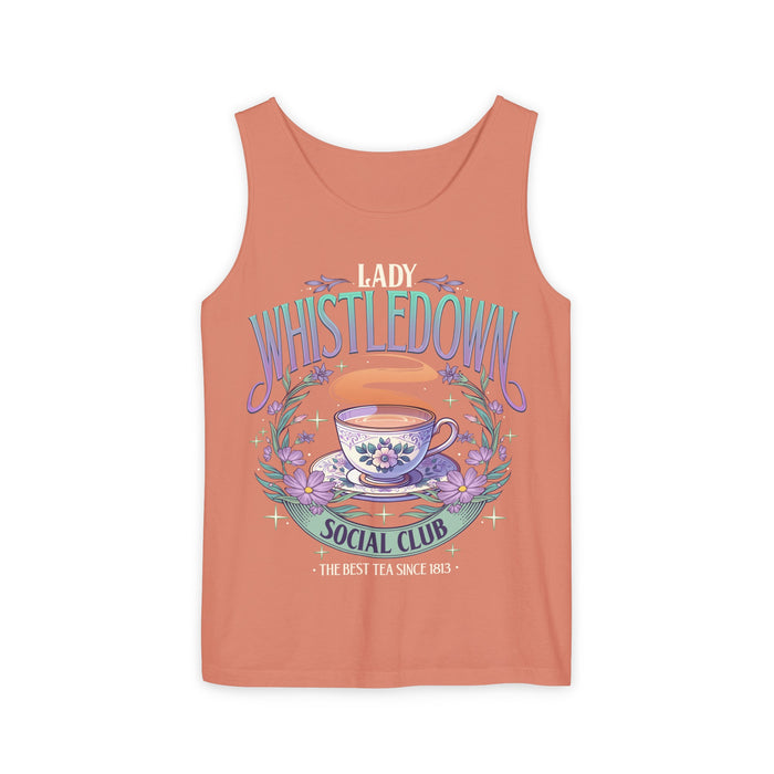 Lady Whistledown Social Club Unisex Comfort Colors Garment-Dyed Tank Top