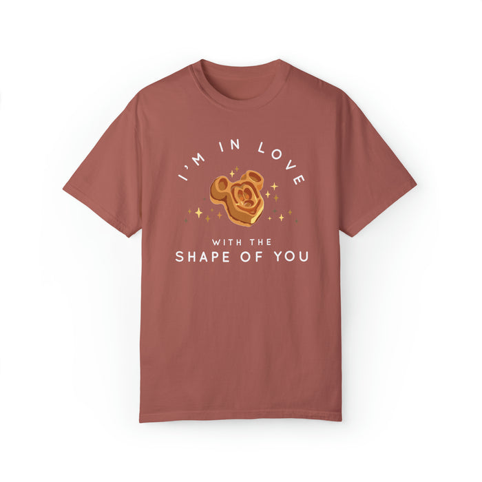 I'm in Love with the Shape of You Comfort Colors Unisex Garment-Dyed T-shirt