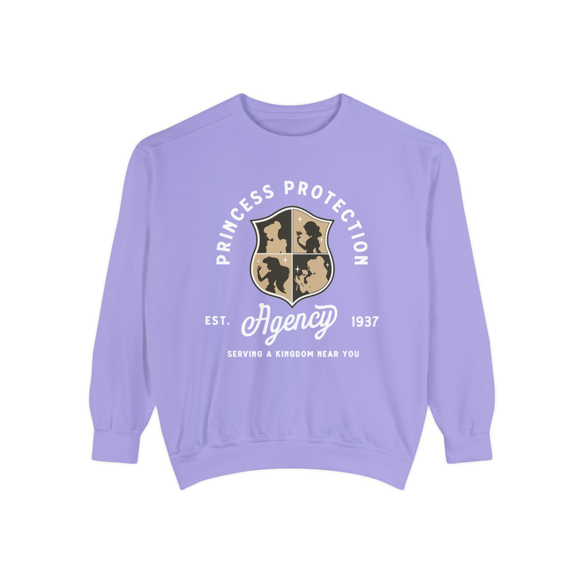 Princess Protection Agency Comfort Colors Unisex Garment-Dyed Sweatshirt