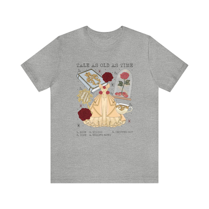 Tale As Old As Time Bella Canvas Unisex Jersey Short Sleeve Tee