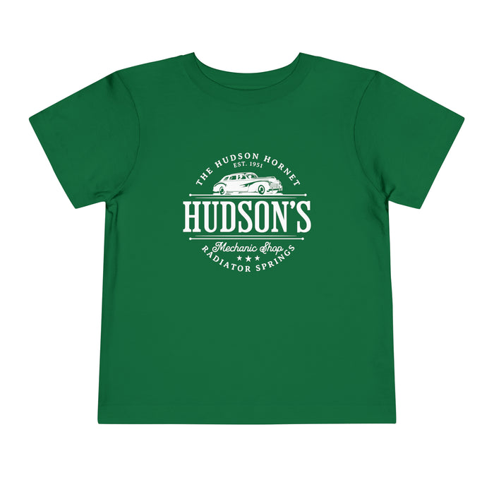 Hudson's Mechanic Shop Bella Canvas Toddler Short Sleeve Tee