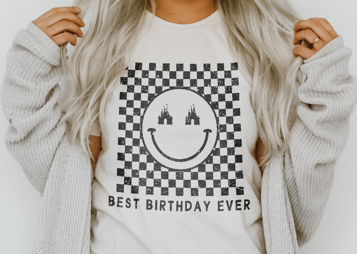 Best Birthday Ever Bella Canvas Unisex Jersey Short Sleeve Tee