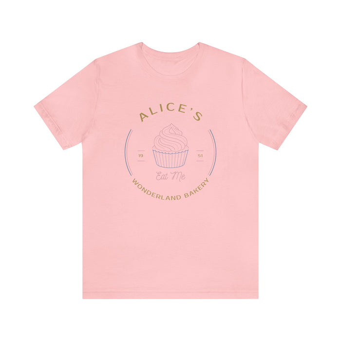 Alice's Wonderland Bakery Bella Canvas Unisex Jersey Short Sleeve Tee