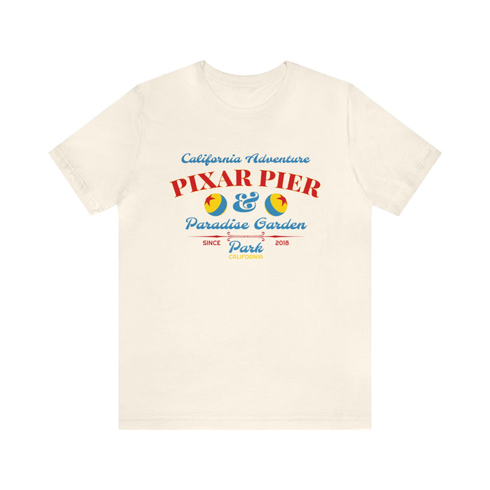 Pixar Pier Canvas Unisex Jersey Short Sleeve Tee