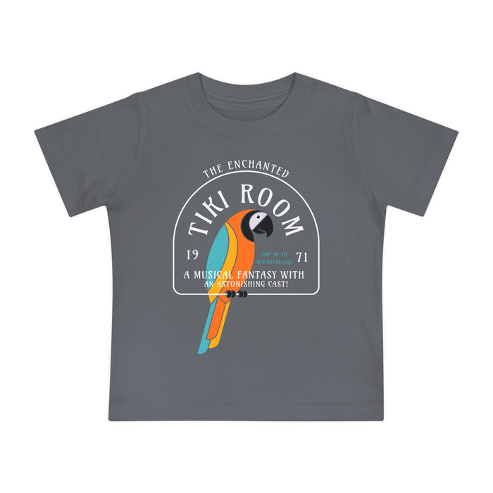 Enchanted Tiki Room Bella Canvas Baby Short Sleeve T-Shirt