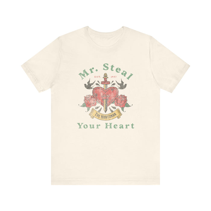 Mr. Steal Your Heart Bella Canvas Unisex Jersey Short Sleeve Tee