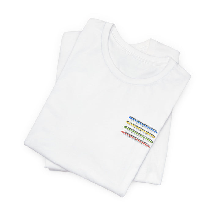 Monorails Bella Canvas Unisex Jersey Short Sleeve Tee