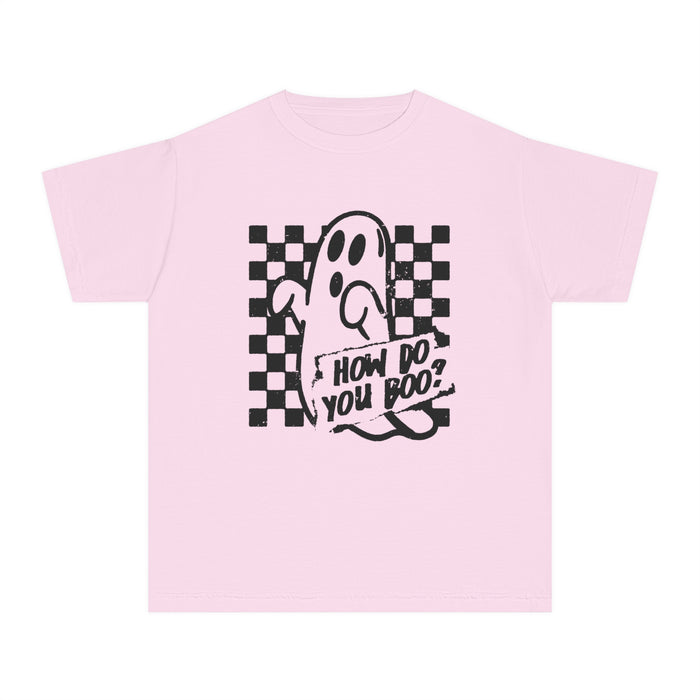 How Do You Boo? Comfort Colors Youth Midweight Tee