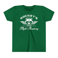Rocket's Flight Academy Post Bella Canvas Youth Short Sleeve Tee