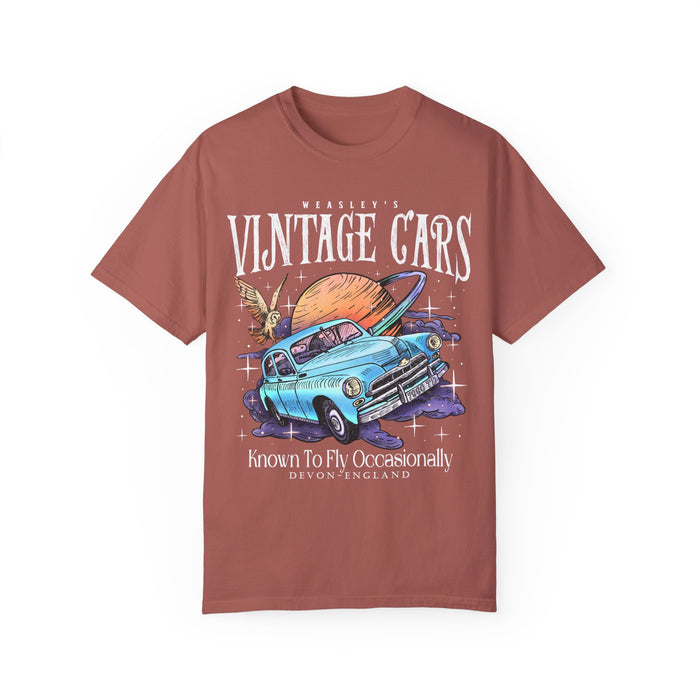 Weasley's Vintage Cars Comfort Colors Unisex Garment-Dyed T-shirt