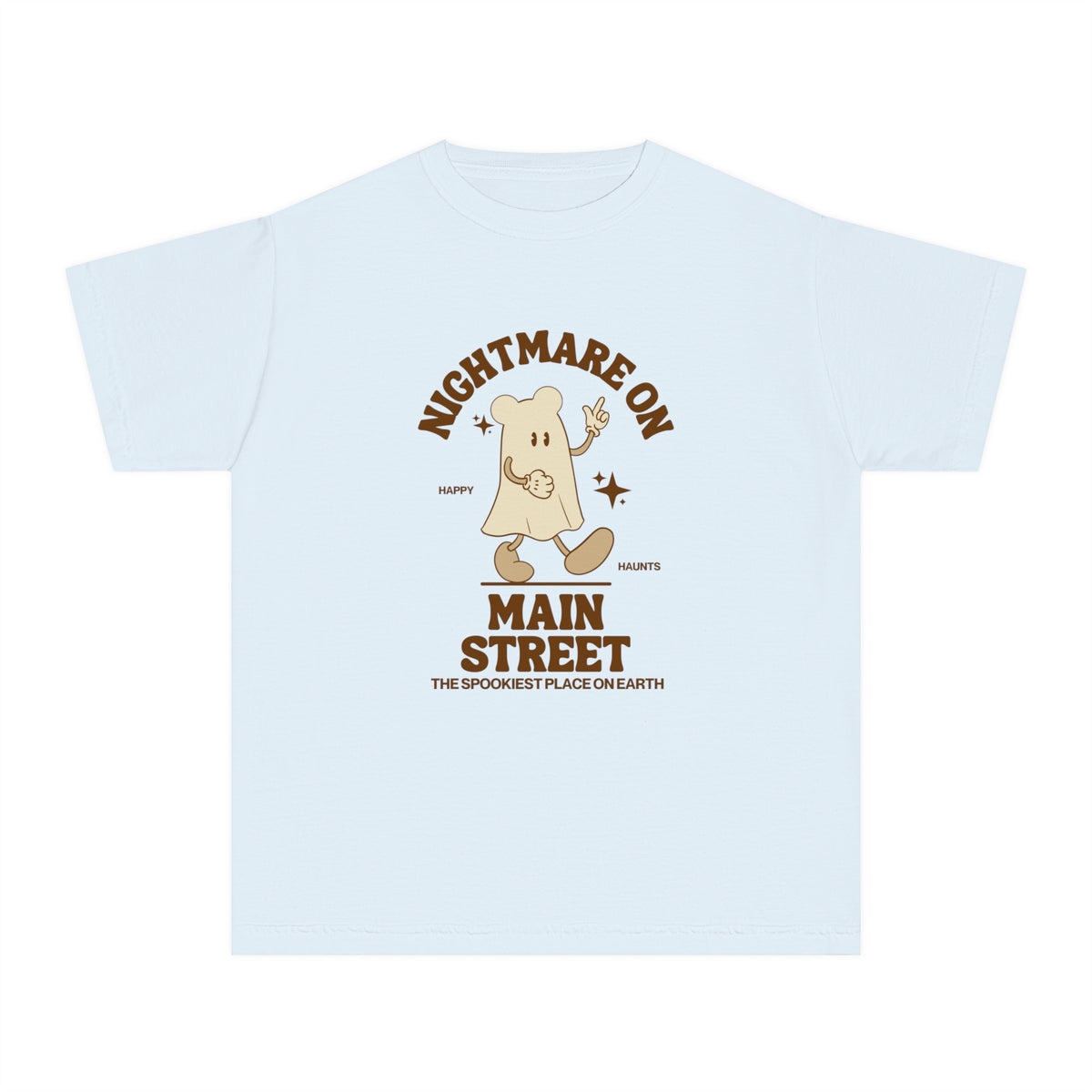 Nightmare on Main Street Comfort Colors Youth Midweight Tee