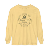 Mrs. Nesbitt's Tea House Comfort Colors Unisex Garment-dyed Long Sleeve T-Shirt