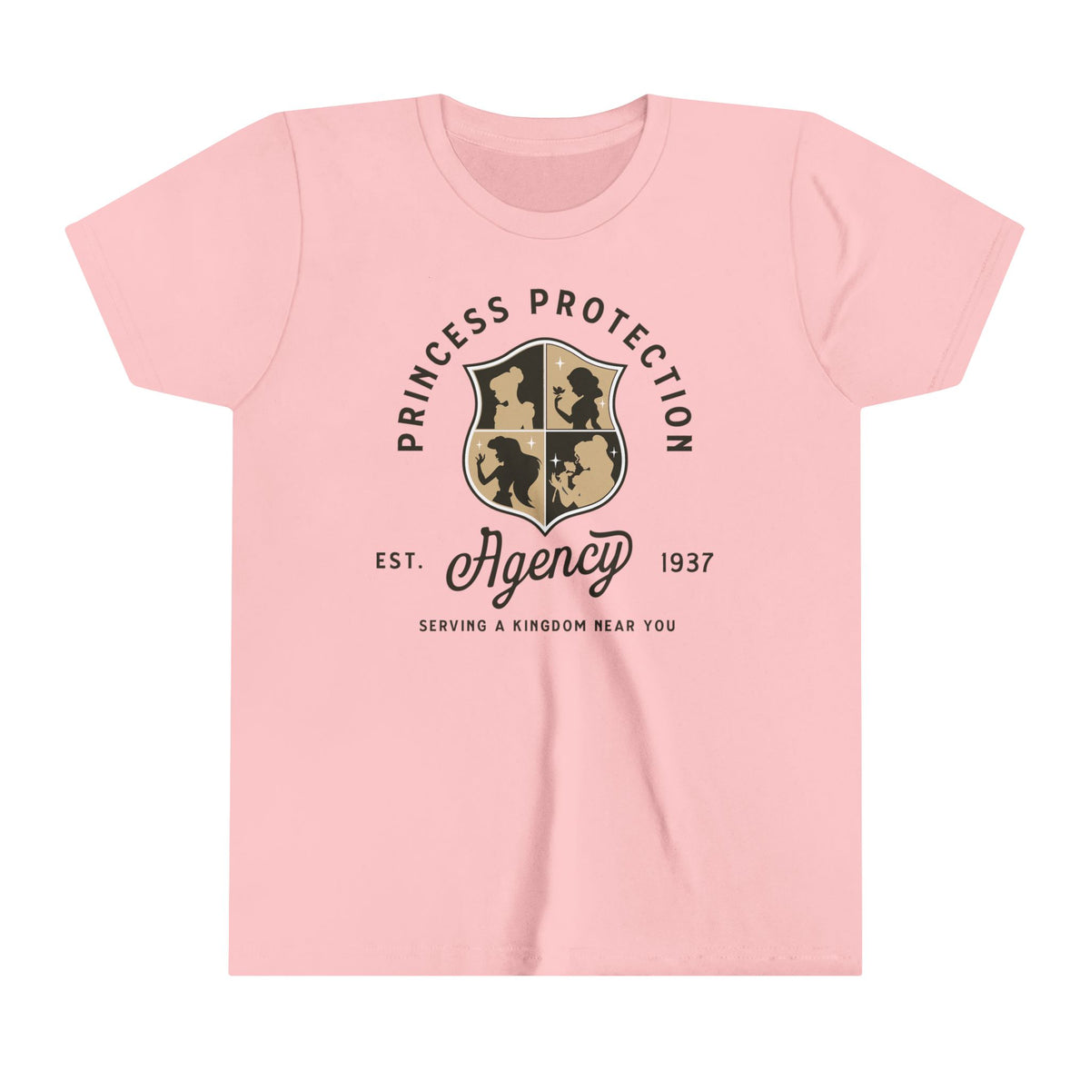 Princess Protection Agency Bella Canvas Youth Short Sleeve Tee