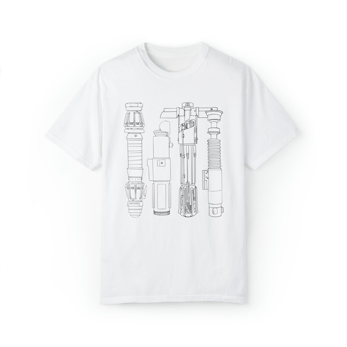 Lightsabers Comfort Colors Unisex Garment-Dyed T-shirt