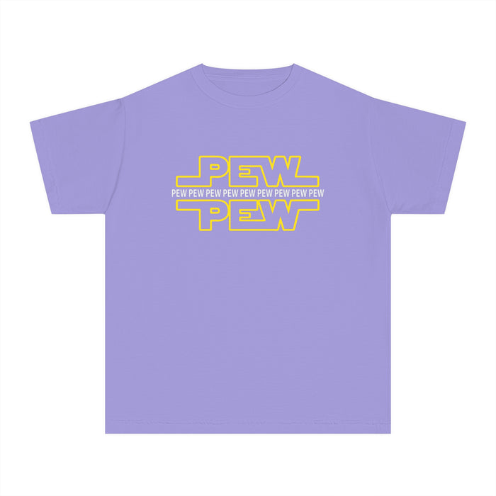 PEW PEW PEW Comfort Colors Youth Midweight Tee