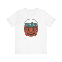 Turquoise Pumpkin Bella Canvas Unisex Jersey Short Sleeve Tee