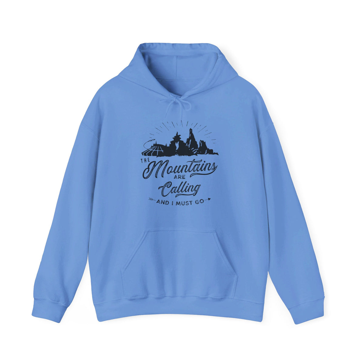 The Mountains Are Calling Gildan Unisex Heavy Blend™ Hooded Sweatshirt