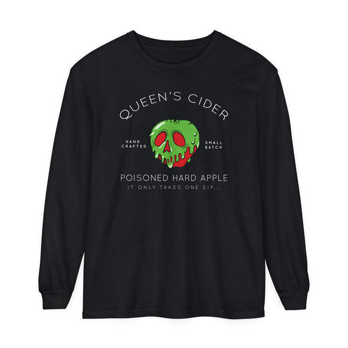 Queen’s Cider Comfort Colors Unisex Garment-dyed Long Sleeve T-Shirt