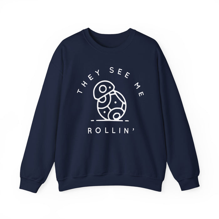 They See Me Rollin' Gildan Unisex Heavy Blend™ Crewneck Sweatshirt