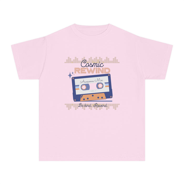 Cosmic Rewind Comfort Colors Youth Midweight Tee