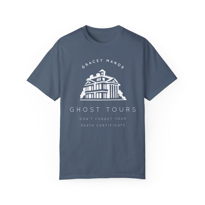 Gracey Manor Ghost Tours Comfort Colors Unisex Garment-Dyed T-shirt