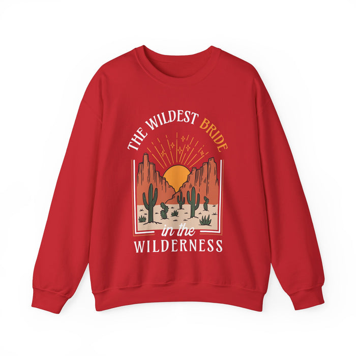 Wildest Bride In The Wilderness Unisex Heavy Blend™ Crewneck Sweatshirt