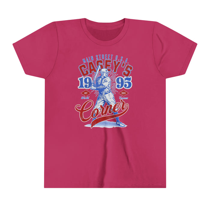 Casey’s Corner Distressed Bella Canvas Youth Short Sleeve Tee