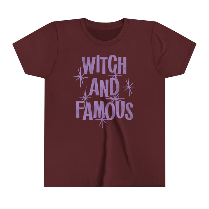 Witch and Famous Bella Canvas Youth Short Sleeve Tee