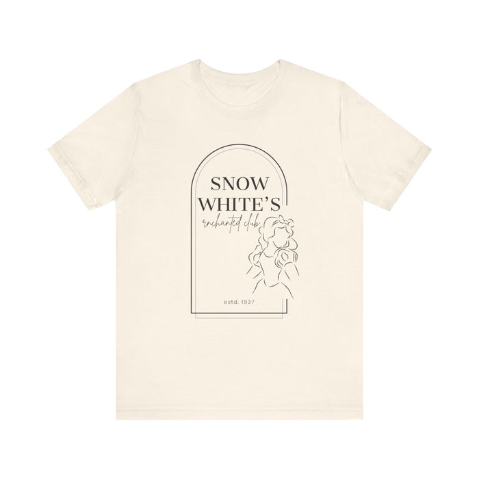 Snow White's Enchanted Club Bella Canvas Unisex Jersey Short Sleeve Tee