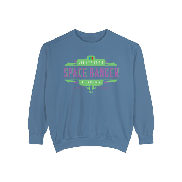 Lightyear's Space Ranger Academy Comfort Colors Unisex Garment-Dyed Sweatshirt