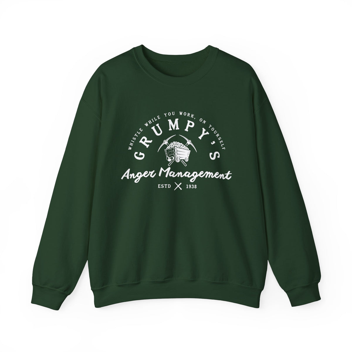 Grumpy's Anger Management Unisex Heavy Blend™ Crewneck Sweatshirt