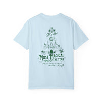 It's The Most Magical Time of the Year Castle Comfort Colors Unisex Garment-dyed Long Sleeve T-Shirt