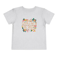 The Miracle Is You Bella Canvas Toddler Short Sleeve Tee