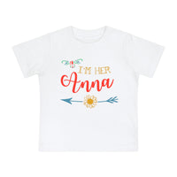 I'm Her Anna Bella Canvas Baby Short Sleeve T-Shirt