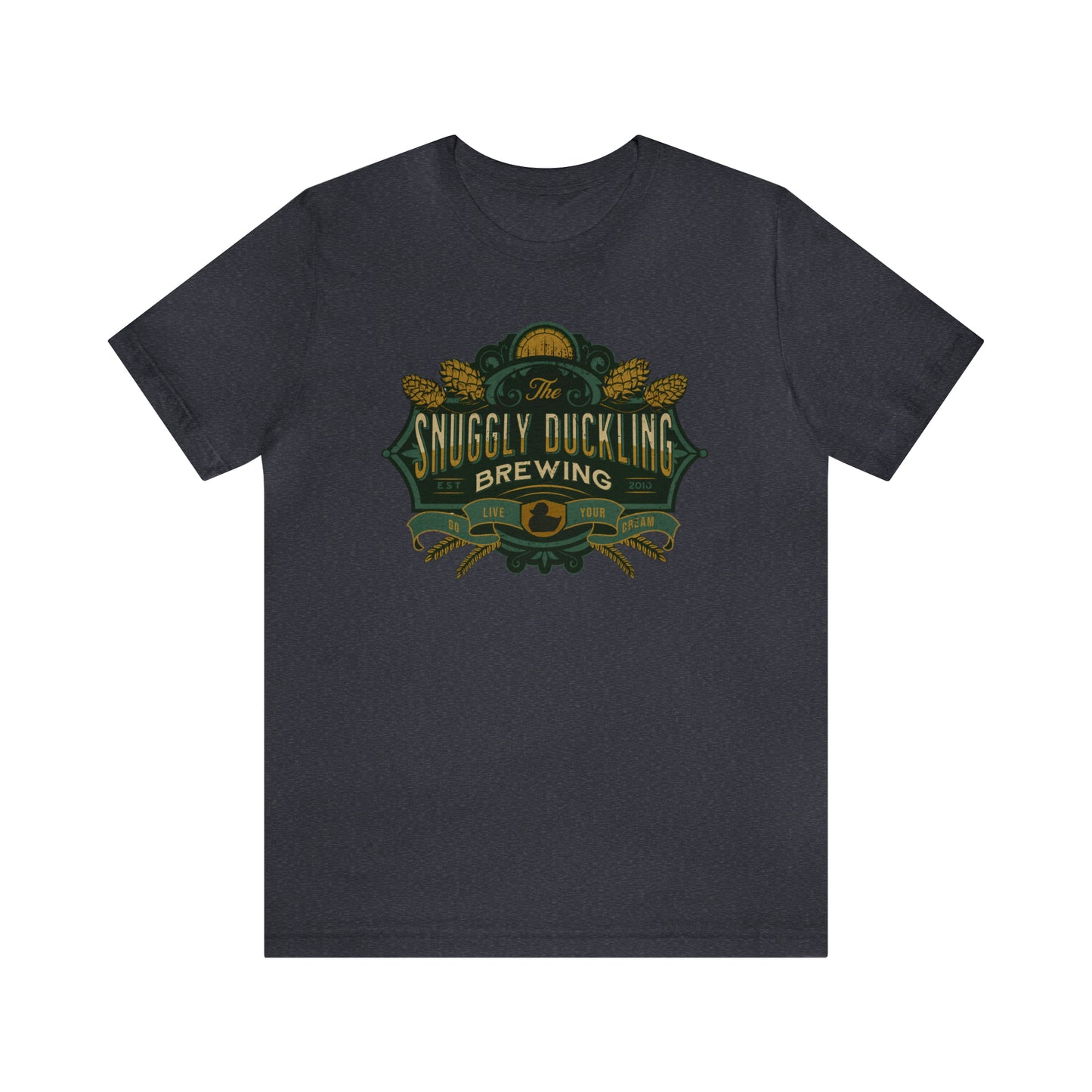 The Snuggly Duckling Brewing Bella Canvas Unisex Jersey Short Sleeve Tee