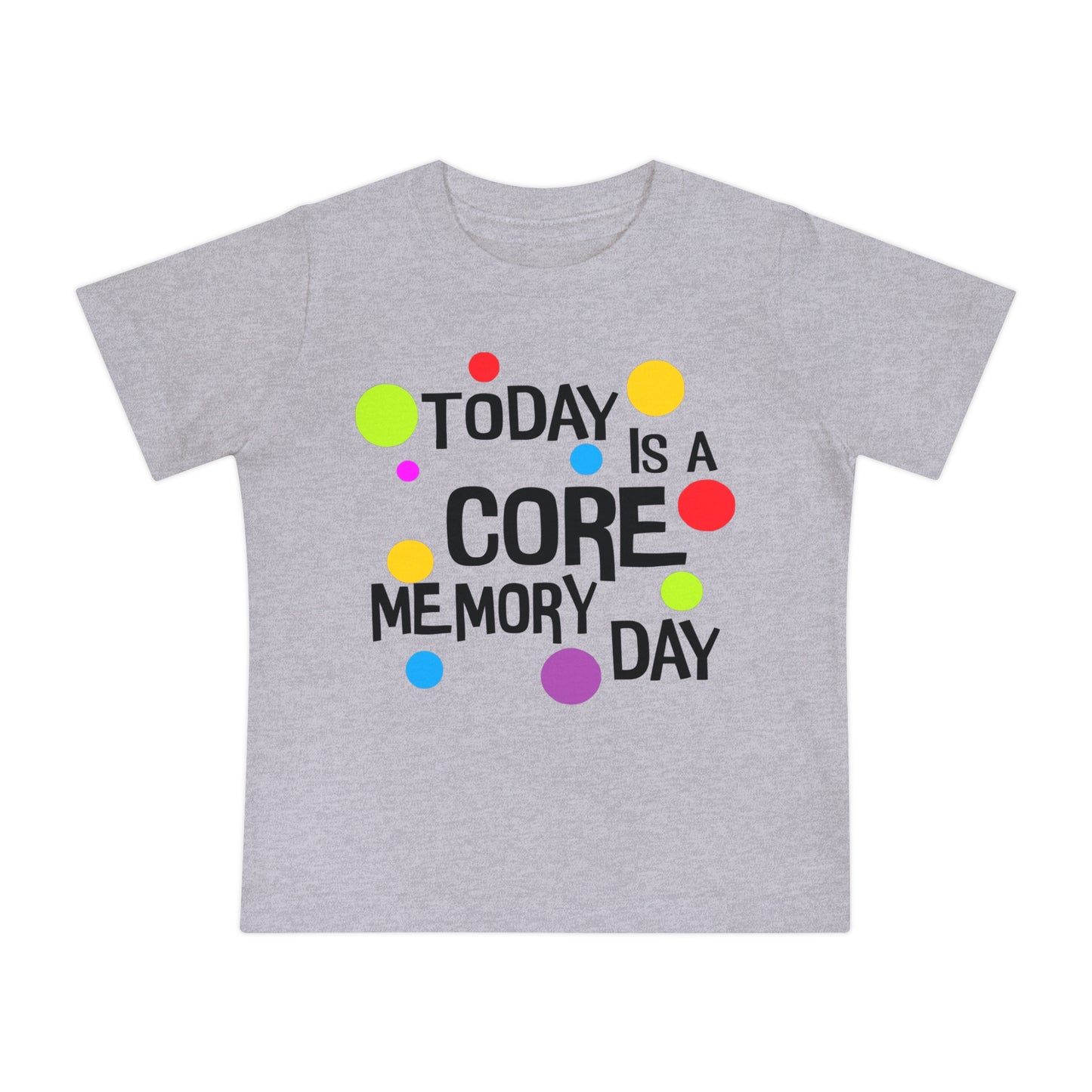Core Memory Day Bella Canvas Baby Short Sleeve T-Shirt