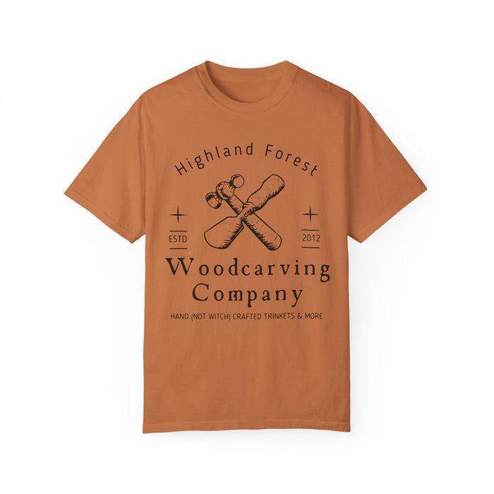 Highland Forest Woodworking Company Comfort Colors Unisex Garment-Dyed T-shirt