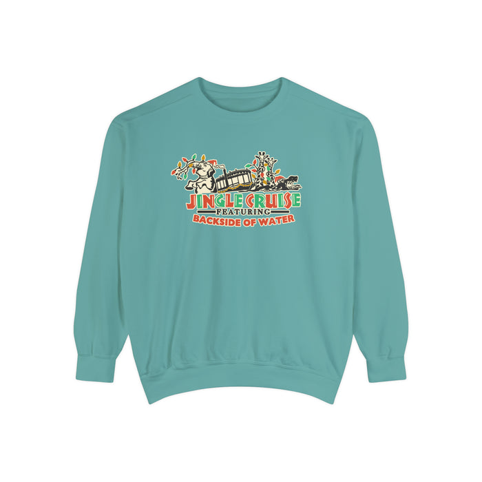 Jingle Cruise Comfort Colors Unisex Garment-Dyed Sweatshirt