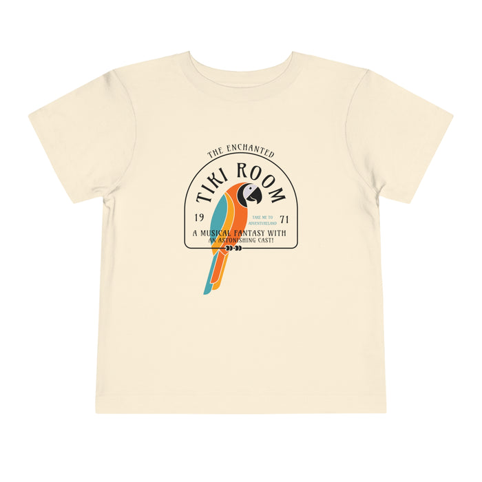 Enchanted Tiki Room Bella Canvas Toddler Short Sleeve Tee