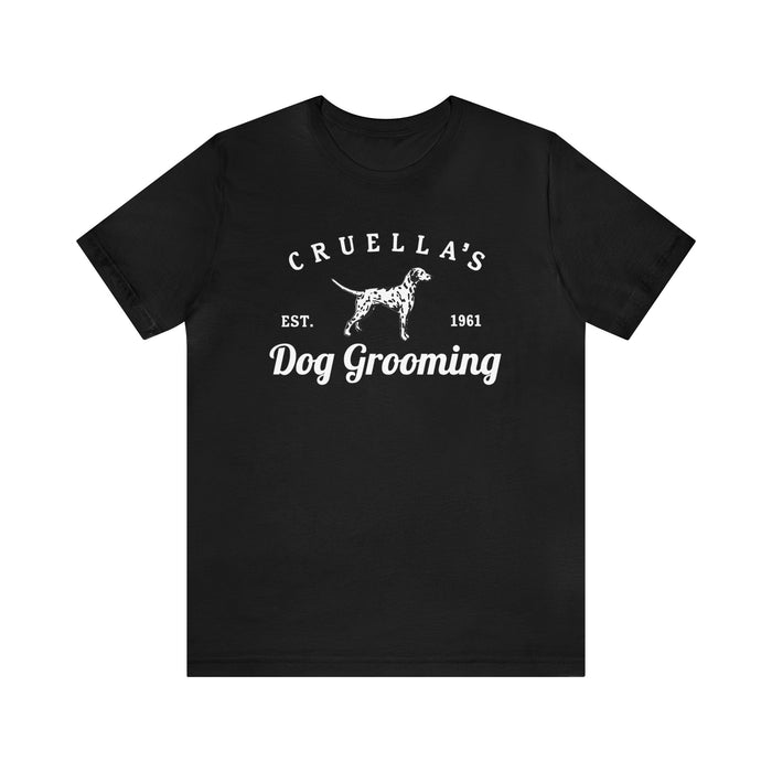 Cruella's Dog Grooming Bella Canvas Unisex Jersey Short Sleeve Tee