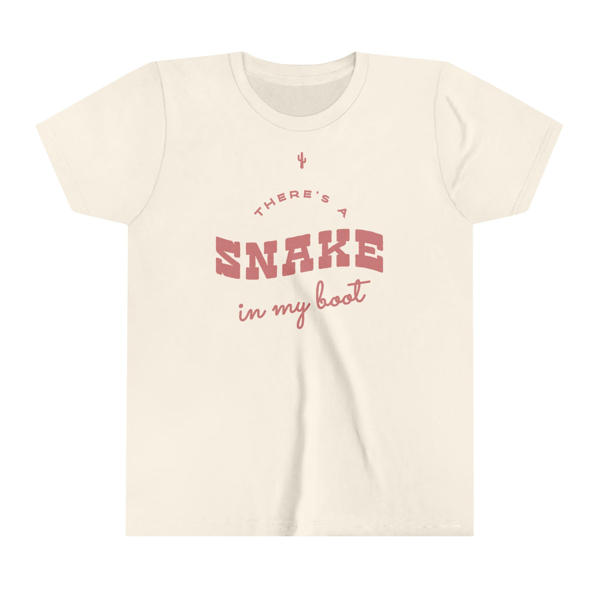 There's A Snake In My Boot Bella Canvas Youth Short Sleeve Tee