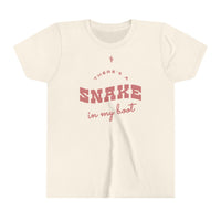 There's A Snake In My Boot Bella Canvas Youth Short Sleeve Tee