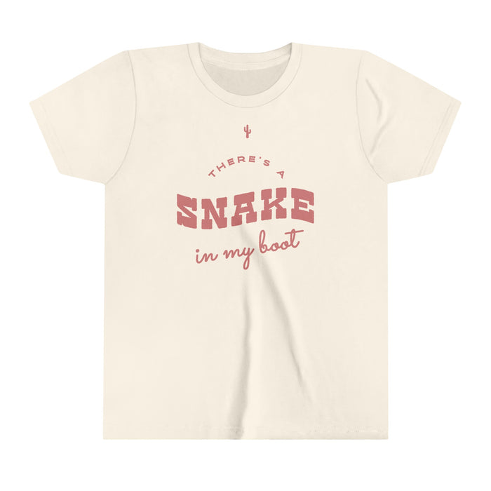 There's A Snake In My Boot Bella Canvas Youth Short Sleeve Tee