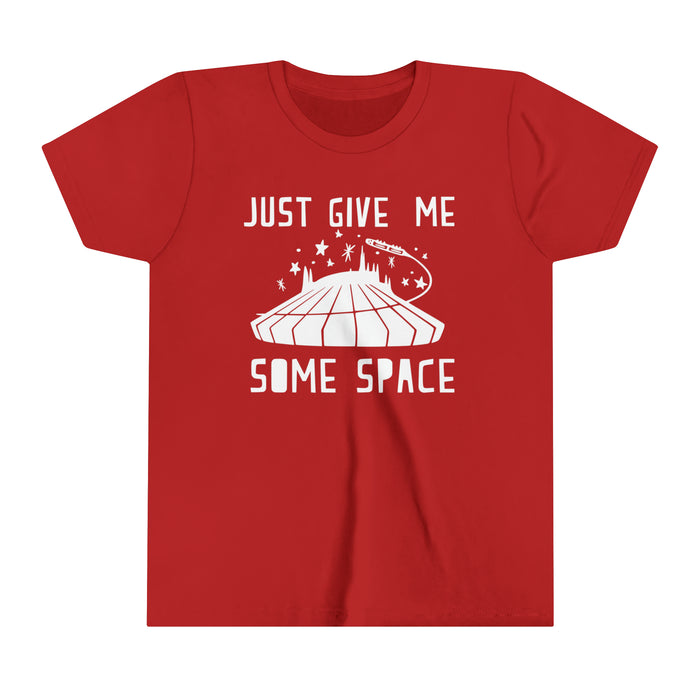 Just Give Me Some Space Bella Canvas Youth Short Sleeve Tee