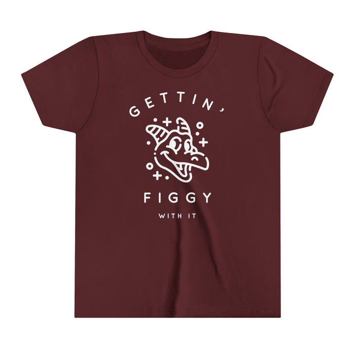 Gettin' Figgy With It Bella Canvas Youth Short Sleeve Tee