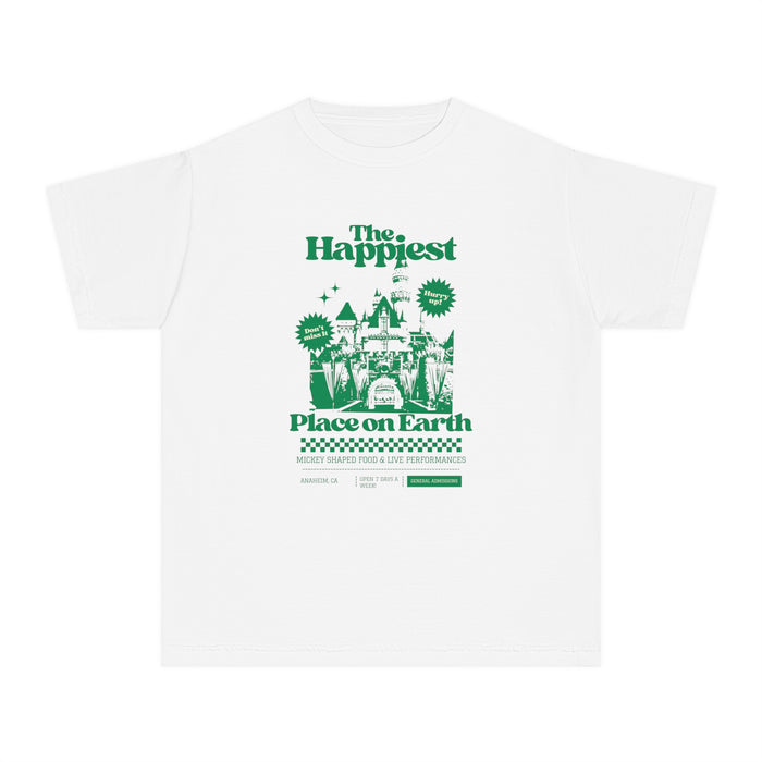 The Happiest Place OnEarth Comfort Colors Youth Midweight Tee